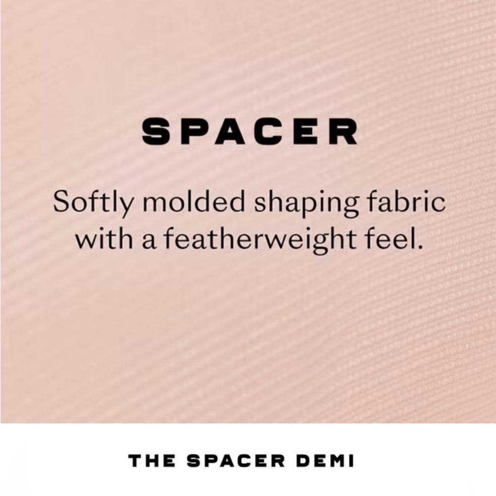 NWOT CUUP The Demi Spacer Bra - Picture 5 of 8